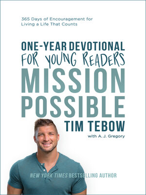cover image of Mission Possible One-Year Devotional for Young Readers
